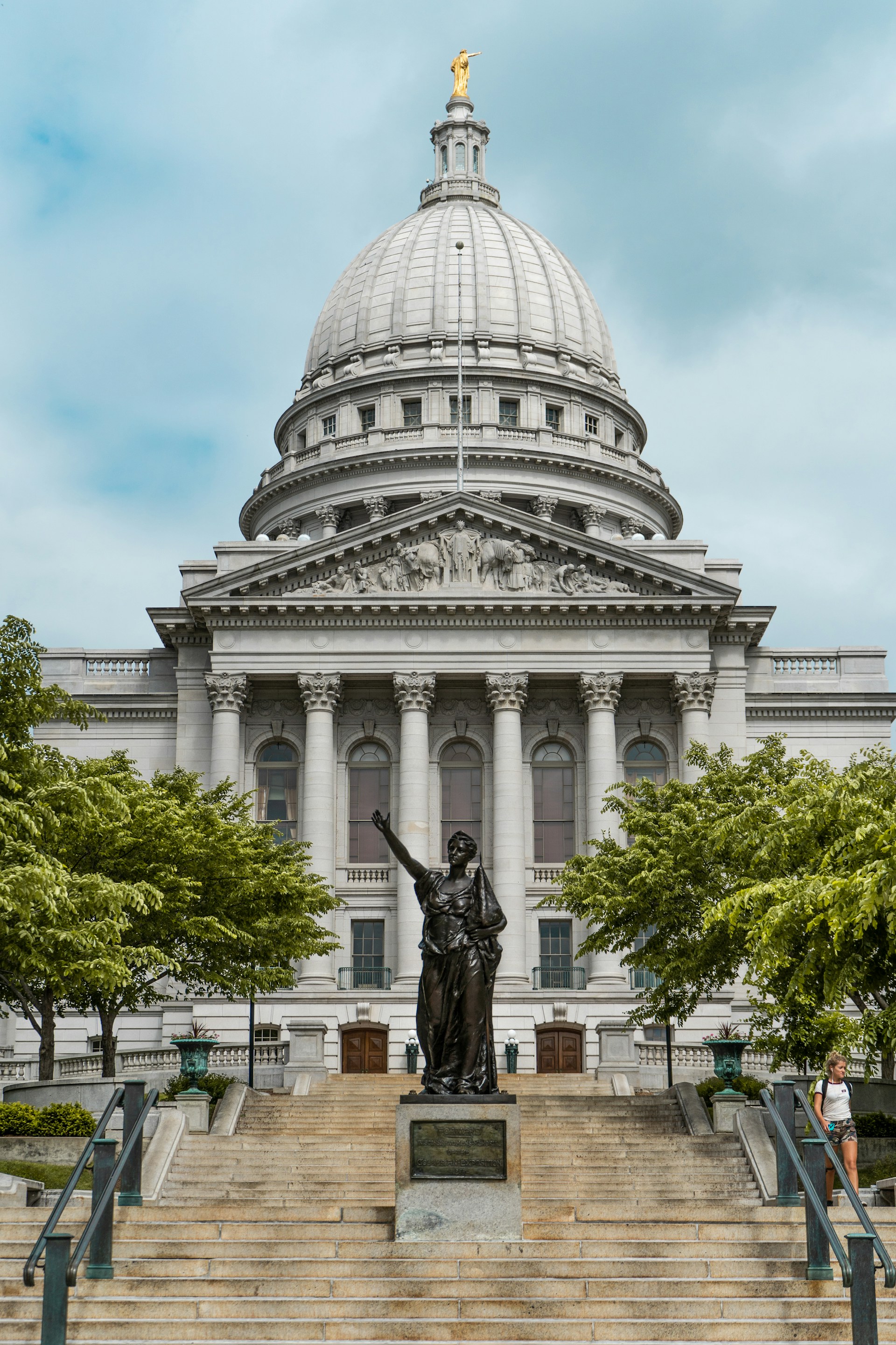 Kuppel des Wisconsin State Capitol